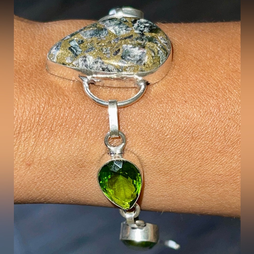 Copper Seraphinite Bracelet 7” - 8”